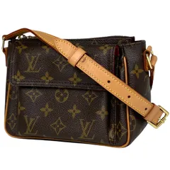 ルイ・ヴィトン Louis Vuitton ヴィバ シテ PM 斜め掛け ポシェット ショルダーバッグ モノグラム ブラウン M51165 レディース 【中古】