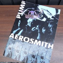 ［book089］エアロスミスの１９９０年の来日公演パンフ　THINGS THAT GO PUMP IN THE NIGHT 1990