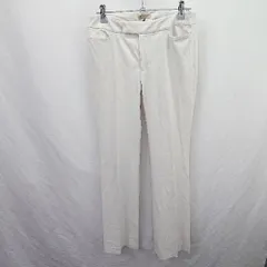 ◇ Θ プロポーションボディドレッシング シンプル スリムストレートパンツ サイズ3 アイボリー系 レディース E  【1507280013212】