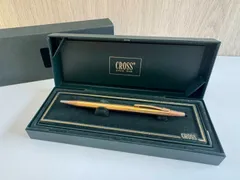 ◇クロス CROSS ボールペン 14KT GOLD 筆記体 ヴィンテージ(3)