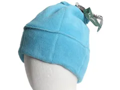 【お得なクーポン配布中!】 デッドストック エルエルビーン ボンボン付き ポーラテック フリース キャップ ベビー 2歳 4歳 レディース XS 程 ビーニー 無地 帽子 防寒