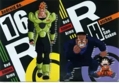 【中古】クリアファイル 人造人間16号/人造人間8号(はっちゃん)＆孫悟空 A4クリアファイルコレクション(2枚セット) 「一番くじ ドラゴンボール THE ANDROID BATTLE with ドラゴンボール ファイターズ」 F賞