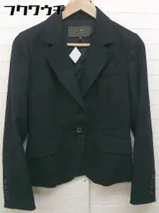 ◇ BODY DRESSING Deluxe ボディードレッシングデラックス 長袖 テーラード ジャケット サイズ38 ブラック レディース 【中古】 【1103230020790】