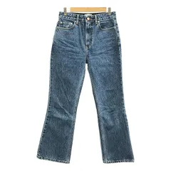 美品　GANNI ガニー　花柄　デニム　ブーツカット　フレア　サイズ26 美品 GANNI ガニー 花柄 デニム ブーツカット フレア サイズ26