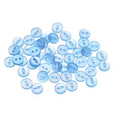 新品 uxcell ボタン 50個 スカイブルー ラウンド縫製ボタン 9mm直径 樹脂 2穴 フィッシュアイ クラフト交換用ボタン クラフトパンツ ドレス スカート 衣類 ファスナーボタン