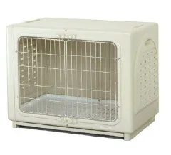 値下げ 美品 ペッツルート ワンルーム トリミング Lサイズ 犬舎 ゲージ-