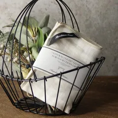 訳あり 6枚セット Murchison-Hume マーチソン・ヒューム ナチュラルクリーン 食器拭き おしゃれ マーチソンヒューム リネン ふきん キッチンクロス カウンタークロス 約30㎝×30㎝ リネン70％コットン30％【北海道/沖縄/離島発送不可】