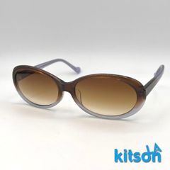 サングラス KITSON LA キットソン ロサンゼルス LOS ANGELES BROWN PURPLE グラデーション  商品コード : kitson-la01