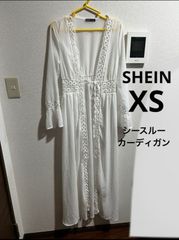 SHEIN ✴︎ シースルー　ロング　カーディガン　羽織り　ネグリジェ　ガウン