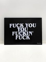 F●CKIN F●CK POSTER メイヨー MAYO グラフィック ポスター A1サイズ