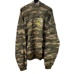 P.O.S CAMO EMBROIDERY HOODIE