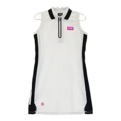 サイズ：M CPG GOLF シーピージーゴルフ  ノースリーブワンピース  ホワイト系 [240101446915] ゴルフウェア レディース ストスト