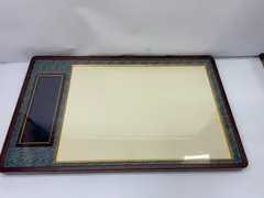 未使用品 褒章記褒章額 叙勲額 GT24 どんす深緑 額縁のタカハシ 褒章