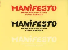 【中古】シール・ステッカー ENHYPEN クリアステッカー 「DVD ENHYPEN WORLD TOUR ‘MANIFESTO’ in JAPAN 京セラドーム大阪 初回限定盤」 封入特典