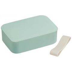 塗り 弁当箱 500ml(中子:200ml)　スモーク ブルー　ランチボックス お弁当箱 1段 一段 ランチ 電子レンジ対応 食洗機可 遠足 ピクニック 