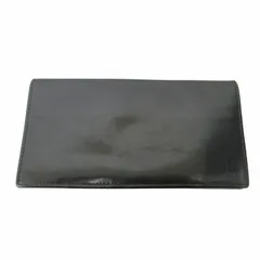 アルフレッドダンヒル ALFRED DUNHILL 長財布 ロングウォレット ロゴ レザー 黒 ブラック 1215●ECO