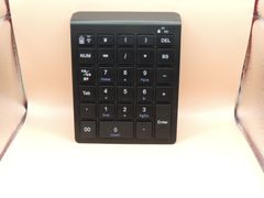 ミヨシ MCO Windows用 ワイヤレステンキー 2.4GHz接続 5列・28キー アイソレーション式 ブラック TEN24G01/BK