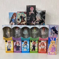 美少女　フィギュア　まとめ　計16点　五等分の花嫁　デート・ア・ライブ　オーバーロード　初音ミク　プライズ　フィギュア　一番くじ　コンプリート