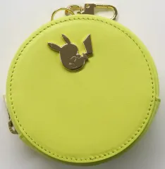【中古】バッグ ピカチュウ 本革ミニラウンドポーチ 「ポケットモンスター」 ポケモンセンター限定
