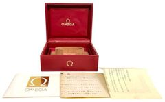 オメガ 時計用 純正 アンティーク　60年代　70年代　ヴィンテージ　BOX 箱 箱のみ 　保証書　　空箱　時計ケース　ボックス　OMEGA