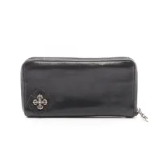 クロムハーツ CHROME HEARTS ラウンド長財布 フィリグリープラス レザー フィリグリークロス メンズ Used Bのサムネイル