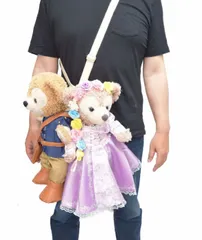 ダッフィー＆シェリーメイ専用 お洋服を着たまま 抱っこ紐 フック＆ホルダーセット Sサイズ用