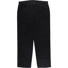 古着 ラスラー RUSTLER ブラックデニム ストレートデニムパンツ メンズw36相当/eaa552067
