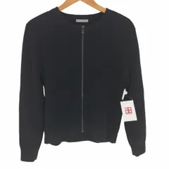 セオリーリュクス theory luxe Excellaジップ コットンアクリル ノーカラーニットブルゾン レディース  038のサムネイル