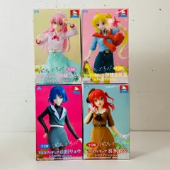 04w3693○【未開封】ぼっち・ざ・ろっく！ Vivitフィギュア 4種セット まとめ売り [ 後藤ひとり レトロファッション / 伊地知虹夏 レトロファッション / 山田リョウ レトロファッション / 喜多郁代 レトロファッション ]