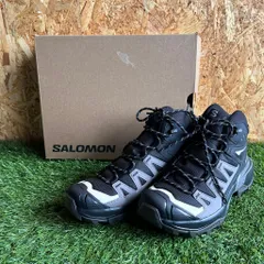 サロモン Xウルトラ360ミッドGTX-WOMENS-ブラック-24.5cm 【箱あり】