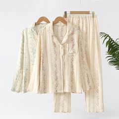 ジェラート ピケ] ミュシャ 花柄サテンシャツロングパンツ - メルカリ