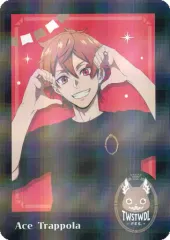 【中古】キャラカード エース・トラッポラ(ホロ) 「ディズニー ツイステッドワンダーランド Fes. 2023 ランダムカード ツイステッドワンダーランドフェスver.」