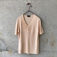 ランバンLANVIN collectionビーズ付き春ニットトップス