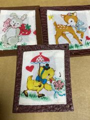 SALE❗️本革タグ3点セット(レトロアニマル)