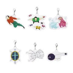 【中古】キーホルダー 全6種セット G.I. アクリルチャーム 「一番くじ HUNTER×HUNTER GREED ISLAND」 H賞
