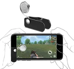 荒野行動対応 スマホコントローラー ゲームコントローラー ゲームパッド グリップ[定形外郵便、送料無料]mer005のサムネイル