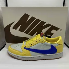 NIKE 2024 x TRAVIS SCOTT WMNS AIR JORDAN 1 LOW OG SP CANARY 28.0cm DZ4137-700 ナイキ トラヴィススコット エアジョーダン1ロー カナリー スニーカー 南堀江店