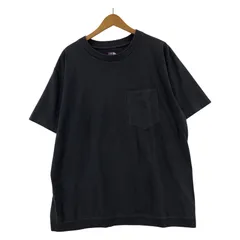 THE NORTH FACE PURPLE LABEL ザノースフェイスパープルレーベル NT3323N 胸ポケット クルーネック半袖Ｔシャツ sizeL/ブルー系