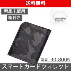 【L'arcobaleno（ラルコバレーノ）スマートカードウォレット】
ブラックLEON掲載ブランド BEAMS取扱い 新品未使用 LA501GTCAMOBK