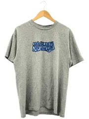 STUSSY (ステューシー) 90s OLD 銀タグ USA製 Tシャツ メンズ グレー L