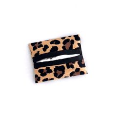 ♪ワンコイン♪ちょっと差がつく☆大人っぽいレオパード○ポケットティッシュケース