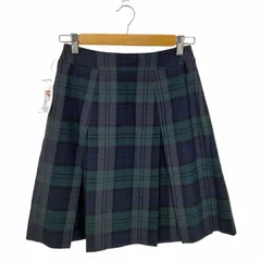 バーニーズニューヨーク BARNEYS NEWYORK チェック柄ボックスプリーツスカート レディース JPN：38 のサムネイル
