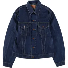 古着 濃紺 00年代 リーバイス Levi's 70500 04 ユーロモデル デニムジャケット Gジャン メンズXL相当/eaa526848