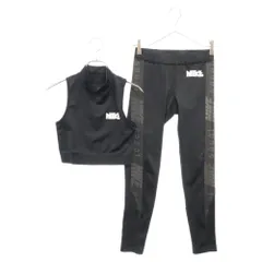 NIKE (ナイキ) 21SS × sacai サカイ ロゴプリント クロップトップ タンクトップ ミッドライズレギンス スポーツウェア セットアップ CZ4694-010 CZ4680-010 レディースのサムネイル