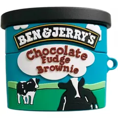 AirPod Pro用ケース BEN&JERRY'S アイスクリーム 牛 キュート ユニーク 面白い 可愛い お洒落 第一世代 第二世代 対応 シリコンケース 韓国 韓流 衝撃防止