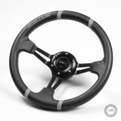 ヒ*ロ様 DEPO RACING ディープコーン ステアリング 青 MOMOタイ - メルカリ