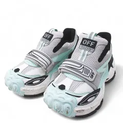 オフホワイト OFF WHITE ブルー＆グレー Glove スリッポンスニーカー スニーカー 36 マルチカラーのサムネイル