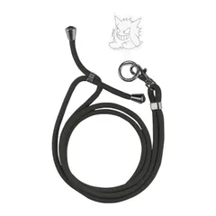 【在庫処分】POKE-804B ゲンガー ストラップセット マルチリングプラス ポケットモンスター グルマンディーズ(Gourmandise)