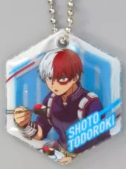 【中古】キーホルダー 轟焦凍 「劇場版 僕のヒーローアカデミア THE MOVIE ユアネクスト×無添くら寿司 ビッくらポン! キラキラチャーム」