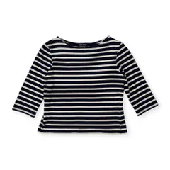 SAINT JAMES セントジェームス マリンボーダー バスクシャツ サイズ S (2-40) /フランス製/ホワイト×ネイビー